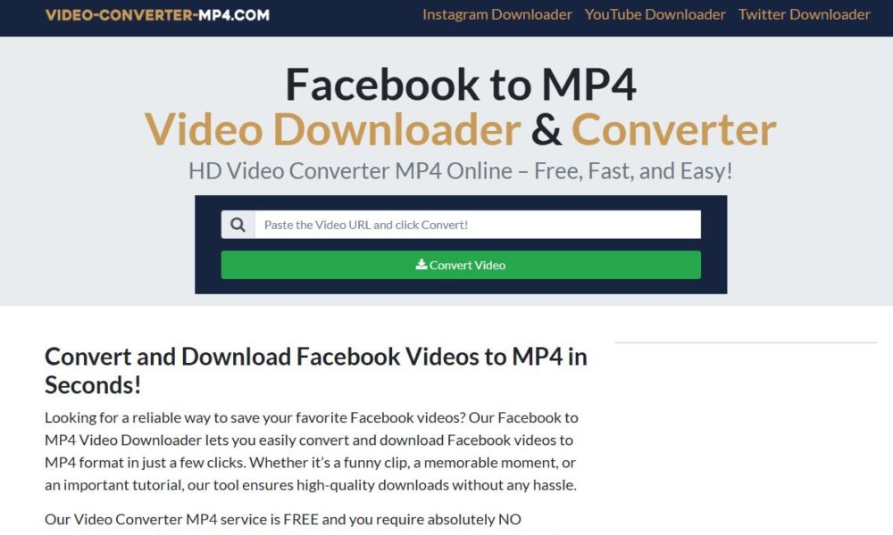 How to download Facebook Videos as MP4