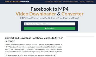How to download Facebook Videos as MP4