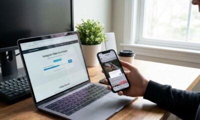 Download from Instagram link process on mobile and desktop devices in 2026
