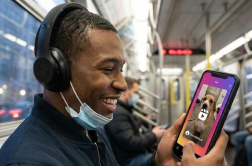 User enjoying a downloaded Facebook Reel offline on a mobile device in 2026