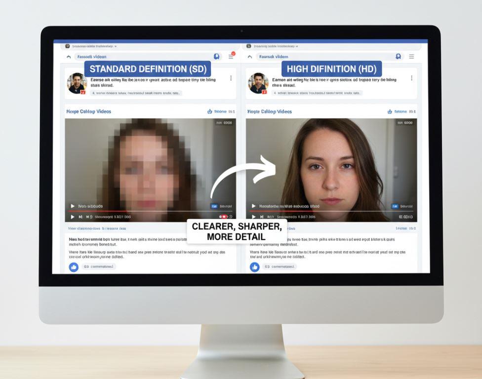 Video dl online quality and format comparison for Facebook videos