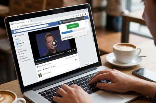 facebook mp4 downloader online interface used in a modern web browser