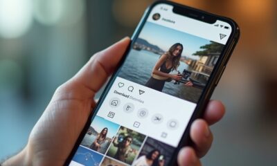 Instagram video download interface showing MP4 conversion